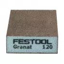 Абразивна гъба FESTOOL Granat 98х69х26мм P120, четиристранна, за метал, дърво, пластмаси и боядисани изделия - small, 51081