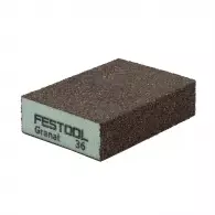 Абразивна гъба FESTOOL Granat 98х69х26мм P36, четиристранна, за метал, дърво, пластмаси и боядисани изделия