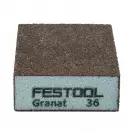 Абразивна гъба FESTOOL Granat 98х69х26мм P36, четиристранна, за метал, дърво, пластмаси и боядисани изделия - small, 51619