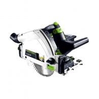 Акумулаторен циркулярен трион FESTOOL TSC 55 Li REB-Basic, 18V+18V, Li-Ion, ф160х0мм, 2650-3800/5200об/мин, безчетков