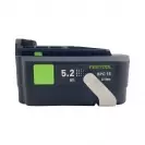 Батерия акумулаторна FESTOOL BPC 15 Li 5.2, 14.4V, 5.2Ah, Li-Ion - small, 116297