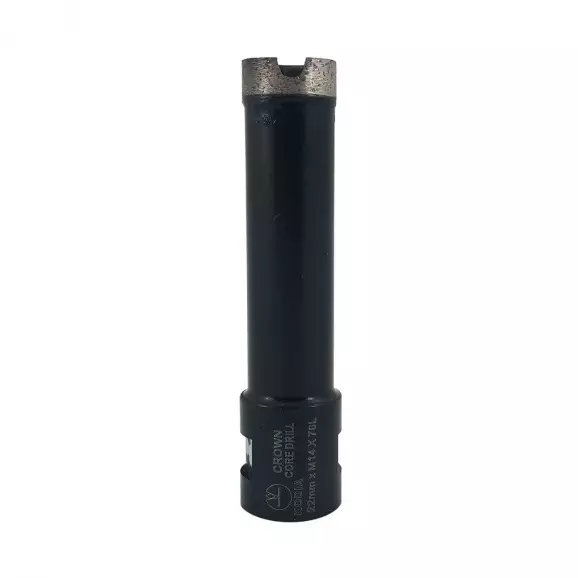 Боркорона с диамантени сегменти KODIA CROWN CORE 22x110/70мм, захват M14, за гранит, гранитогрес и др.