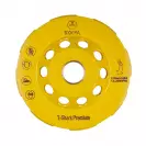 Диск диамантен KODIA T-SHARK CUP WHEEL 125x7.0х25/22.23ммм, за шлайфане пресен, стар или твърд бетон, сухо шлайфане - small, 44872