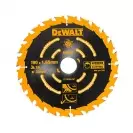 Диск с твърдосплавни пластини DEWALT Extreme 190/1.65/30 Z=24, за дървесина - small