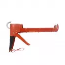 Пистолет за силикон TOPSTRONG, 225мм, оранжев, метален, гумирана дръжка - small, 48761