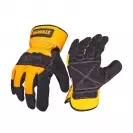 Ръкавици DEWALT DPG41 Leather Rigger, с пет пръста, телешка кожа - small
