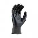 Ръкавици DEWALT DPG66 Gripper, сиви, полиестер, топени в нитрил, ластичен маншет  - small, 97651
