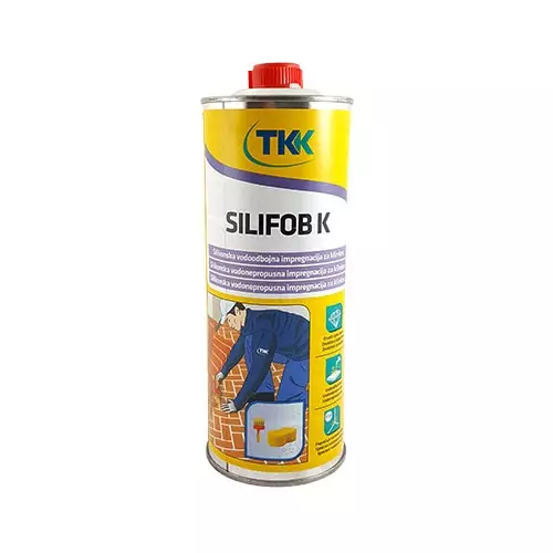 Водоотблъскващ импрегнатор за керамика TKK Silifob K 0.8кг, водоустойчиво