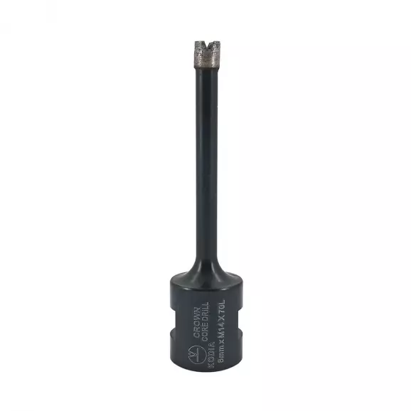 Боркорона с диамантени сегменти KODIA CROWN CORE 8x107/70мм, захват M14, за гранит, гранитогрес и др.
