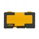 Комплект накрайници FELO Impact 19части, PH, PZ, TX с магнитен държач - ударни - small, 84577
