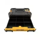 Куфар за инструменти DEWALT TSTAK IV, с органайзер, пластмасов, черен/жълт - small, 95384
