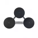 Вендуза тройна за стъкло BOHLE Veribor 100кг, ф120мм, алуминий - small, 52525