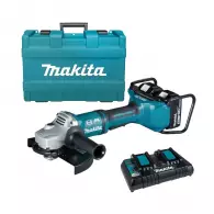 Акумулаторен ъглошлайф MAKITA DGA900PT2, 18V+18V, 5.0Ah, Li-Ion, ф230мм, безчетков