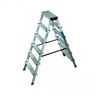 Алуминиевa стълба KRAUSE Dopplo 2х6, 1400мм(на стълбата), двустранна, за домашна употреба, 150кг.