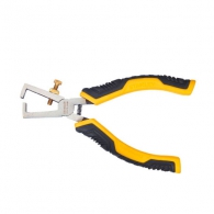 Клещи за заголване на кабели STANLEY 0.5-10кв.мм/150мм, регулиращ винт, CS, двукомпонентна дръжка