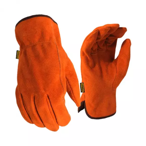 Ръкавици STANLEY SY710 Cowhide Leather Driver Gloves, с пет пръсти