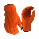 Ръкавици STANLEY SY710 Cowhide Leather Driver Gloves, с пет пръсти - small