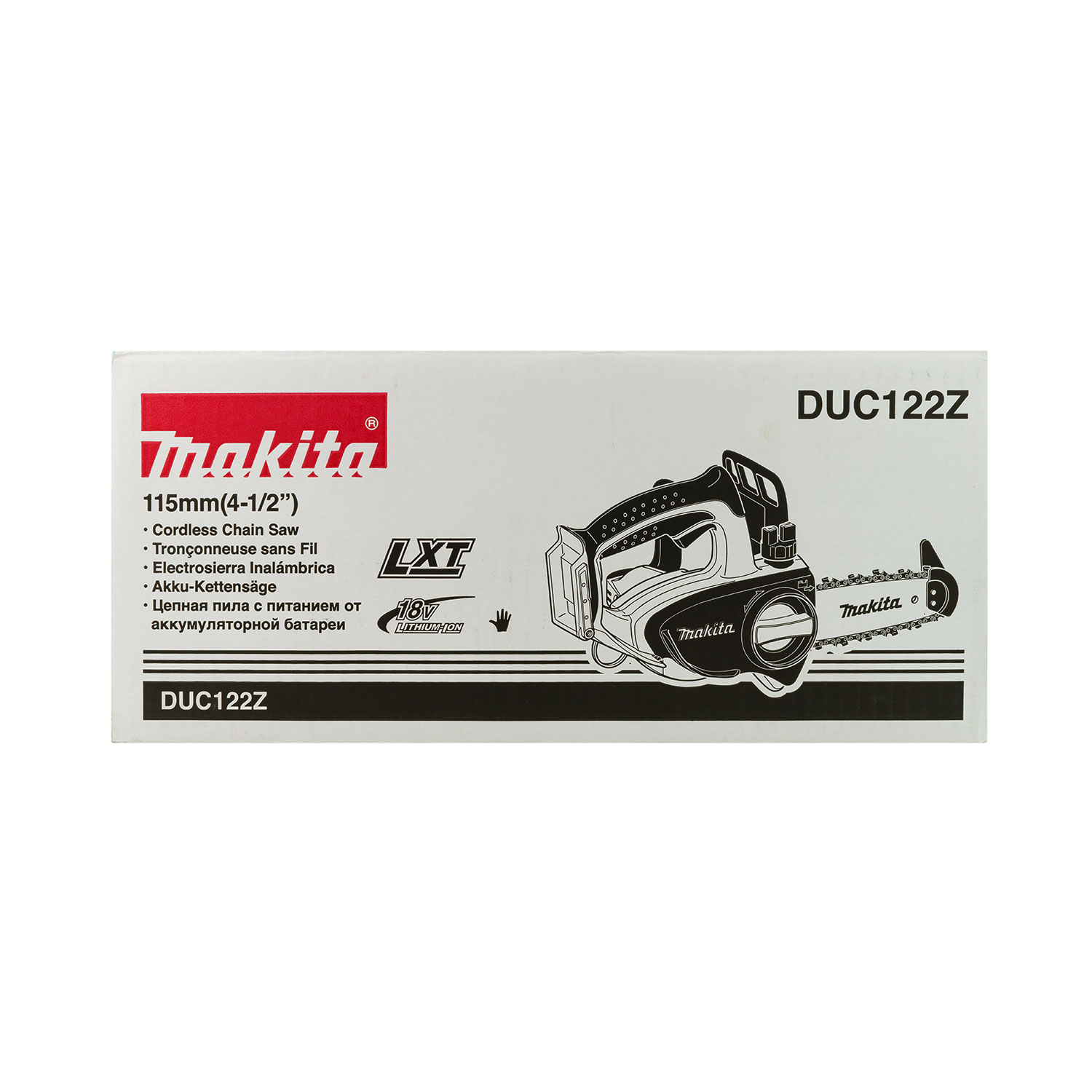 Makita Batterie-Tronçonneuse tronçonneuse Duc 122 Z duc122z 18 V solo sans batterie