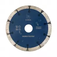 Диск диамантен KODIA SANDWICH LASER WELDED BLADE 125x6.2х22.23мм, за армиран бетон, сухо и мокро рязане