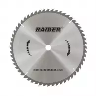 Диск с твърдосплавни пластини RAIDER 350/3.5/25.4 Z=56, за рязане на мека и твърда дървесина