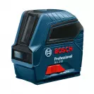 Линеен лазерен нивелир BOSCH GLL 2-10 Professional, 2 лазерни линии, точност 3mm/10m, автоматично - small