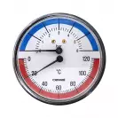 Манометър и термометър CEWAL TRP 80 VI 0-6bar 0-120°, 80мм, 1/2
