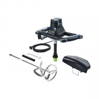 Миксер за строителни смеси FESTOOL MX 1000 RE EF HS2, 1020W, 360-630об./мин, М14, к-кт с бъркалка HS3R ф120х600мм