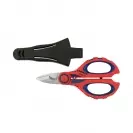 Ножица за кабели KNIPEX 190мм, ф6мм, Cu-Al, двукомпонентна дръжка - small