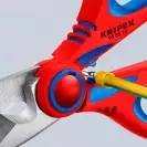Ножица за кабели KNIPEX 190мм, ф6мм, Cu-Al, двукомпонентна дръжка - small, 114926