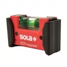 Пластмасов нивелир с клипс SOLA GO! magnetic CLIP 7.5cm, с една либела с клипс и магнит - small, 103077