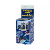 Универсално секундно лепило SPANNER BAGA BOND KIT 80мл, гелообразно, с комплект сива и черна пудра