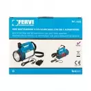 Фенер акумулаторен FERVI 0123, LED, 3.7V, 1800mAh Li-Ion, 12V и 230V - small, 109450