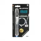 UV ремонтен гел писалка BLUFIXX LADEKABEL 5гр. бял, за кабелни обшивки на зарядни устройства, к-кт със светодиод - small