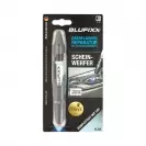 UV ремонтен гел писалка BLUFIXX 5гр. прозрачен, за автомобилни фарове (предни светлини), к-кт със светодиод - small