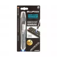 UV ремонтен гел писалка BLUFIXX 5гр. черен, за пластмасови корпуси, клавиатури и телефони, к-кт със светод.