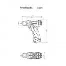 Акумулаторен винтоверт METABO POWERMAXX BS BASIC SOLO, 10.8V, 2.0-4.0Ah, Li-Ion, 34Nm - small, 144125
