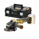 Акумулаторен ъглошлайф DEWALT DCG405NT, 18V, 1.5-4.0Ah, Li-Ion, ф125мм, безчетков - small