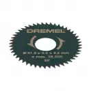 Диск циркулярен с остър зъб DREMEL 31.8x3.2мм Z=48, за рязане на мека и твърда дървесина, инстр. стомана - small, 121569