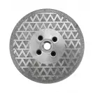 Диск диамантен DIMO 125x2.2мм/M14, за мрамор, сухо рязане и шлайфане, с фланец - small