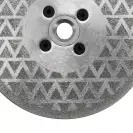 Диск диамантен DIMO 125x2.2мм/M14, за мрамор, сухо рязане и шлайфане, с фланец - small, 135477