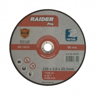 Диск карбофлексов RAIDER 230x2.0x22.23мм, за рязане на метал