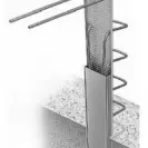 Кутия за чакаща арматура NEVOGA ф12/160-180мм, за съединяване на сглобяеми бетонови елементи - small, 152095