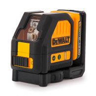 Линеен лазерен нивелир DEWALT DCE088D1G, 2 лазерни линии, точност 3mm/10m, 30м, автоматично