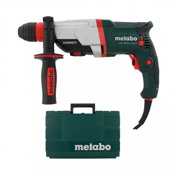 Перфоратор METABO UHE 2660-2 QUICK MULTI, 800W, 0-2500об, 0-4200уд/мин, 2.8J, SDS-plus