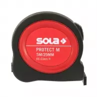 Ролетка пластмасов корпус SOLA Protect M 5м x 25мм, с магнит, гумирана, EG-клас 2