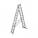 Алуминиевa стълба KRAUSE CORDA 2х11, 4050/6200мм(на стълбата), двустранна, професионална, 150кг. - small