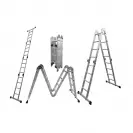 Алуминиевa стълба KRAUSE MultiMatic 4x4, 3250/3550/5500мм(на стълбата), многофукционална, сгъваема, 150кг. - small, 126744