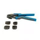 Клещи кербовъчни UNIOR AG 0.2-16мм2, за изолирани кабелни накрайници, AWG22-10, двуцветни-двукомпонентни др - small, 123764
