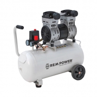 Компресор ELEKTRO MASCHINEN REM Power EL 200/8/40, 40l, 8bar, 196 l/min, 1.15kW, 1.54hp, 230V, безмаслен