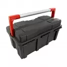 Куфар за инструменти TAYG 550E, с органайзер и тава, полипропилен, черен - small, 128034